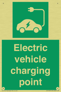Electric vehicle charging point